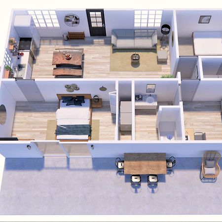 Private Jt Cabin - Ev L2 Station, Hammocks, Fire Pit, Bbq, Bocce Ball, Cornhole Yucca Valley Εξωτερικό φωτογραφία