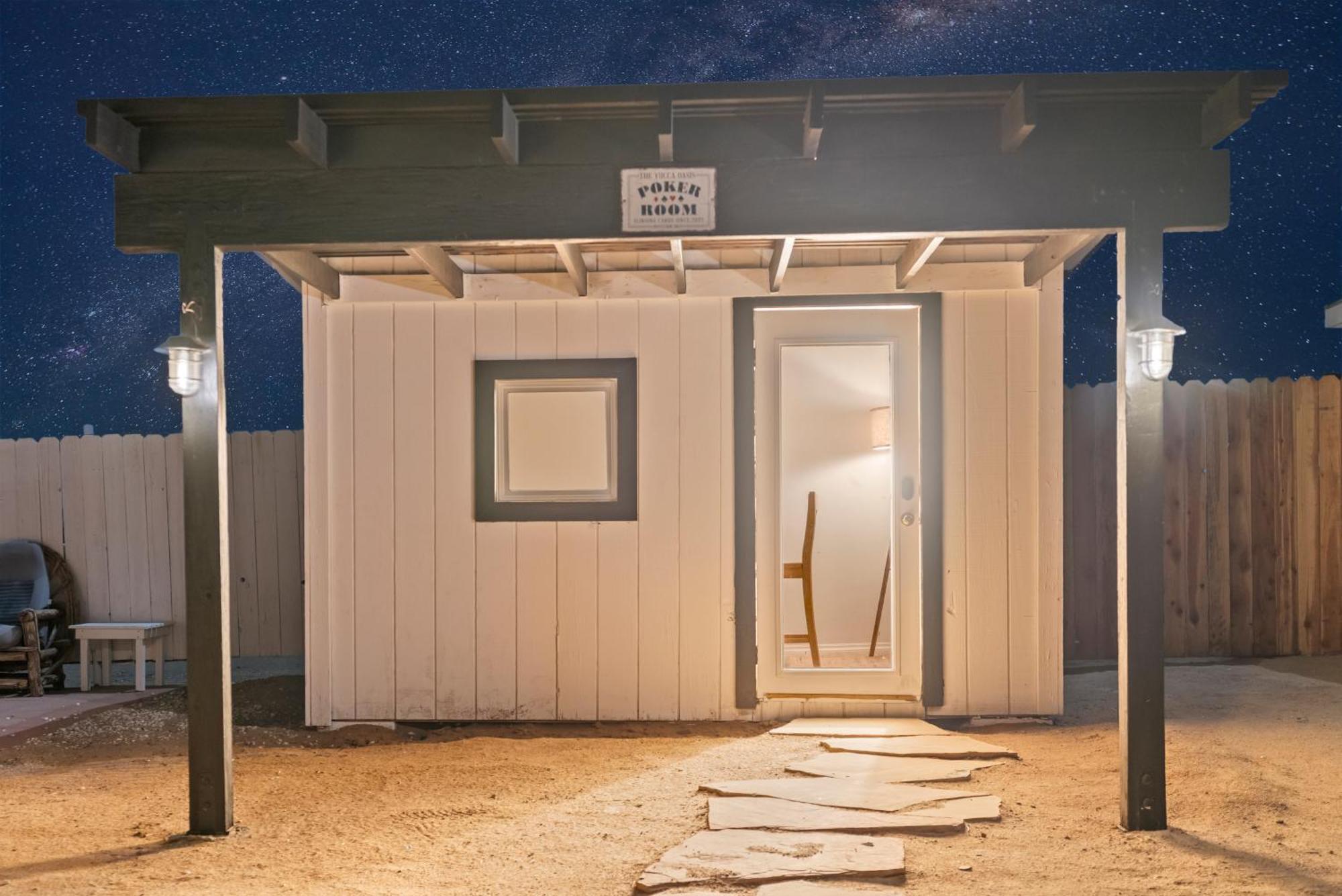 Private Jt Cabin - Ev L2 Station, Hammocks, Fire Pit, Bbq, Bocce Ball, Cornhole Yucca Valley Εξωτερικό φωτογραφία