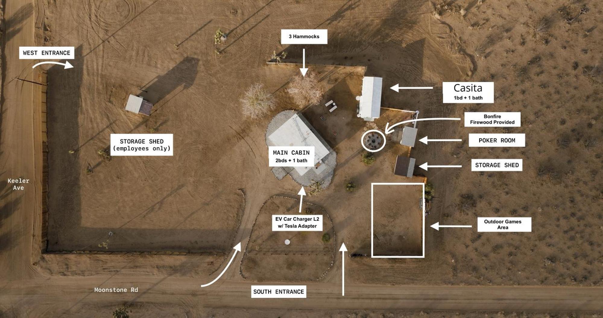 Private Jt Cabin - Ev L2 Station, Hammocks, Fire Pit, Bbq, Bocce Ball, Cornhole Yucca Valley Εξωτερικό φωτογραφία